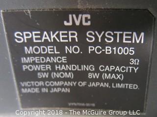 JVC Portable Twin CD  PC-XT3 with speakers 