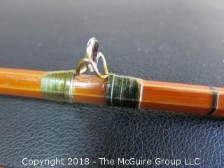 HARDY Split Cane Fly Rod, "Jubilee" 8 1/2', Cork Grip, with hard case; Alywick, England 