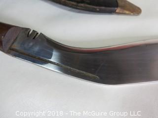 Fixed Blade Knife and hand stitched Sheath