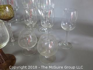 Assorted Glassware