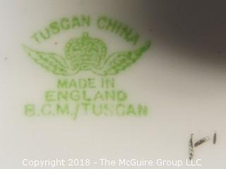 Collection of Tuscan China, made in England 