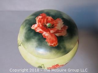 Hand Painted Urn; signed K. A. Mersch; France 