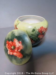 Hand Painted Urn; signed K. A. Mersch; France 