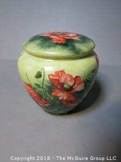 Hand Painted Urn; signed K. A. Mersch; France 