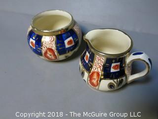 Assortment of dinnerware pieces including Burslem, Aynsley and Heinrich