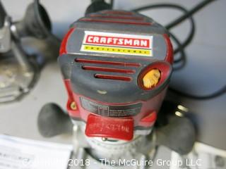 Craftsman Professional Router; 14 amp; variable speed 2 1/2 HP