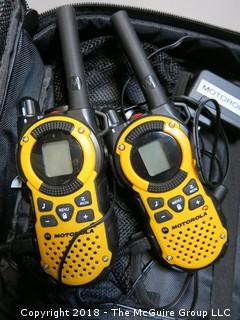 Motorola 2 way talk about radios 