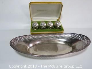 Collection of sterling and silverplate 