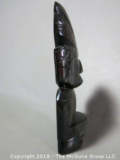 Figural Stone Carvings, obsidium (?)