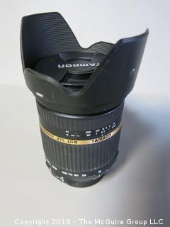 TAMRON Lens; 18-270mm 1:3.5 - 6.3