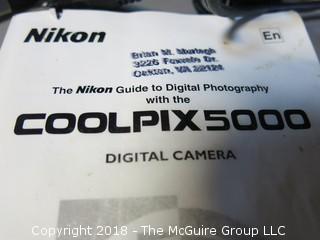 Nikon Coolpix 5000 and accessories 