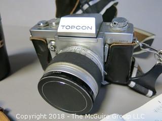 TopCon Film Camera with Auto-Topcor 1:1.4; f5.8cm; Tokyo, Kogaku