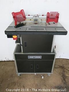 Craftsman Professional Router Table and Cabinet 