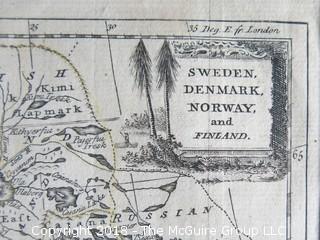 Historical map of Sweden, Denmark, Norway and Finland; by T. Kitchin*; circa early 18th c; image size 7 1/2 x 9"

* Thomas Kitchin (1718–1784) was an English engraver and cartographer, who became hydrographer to the king. 