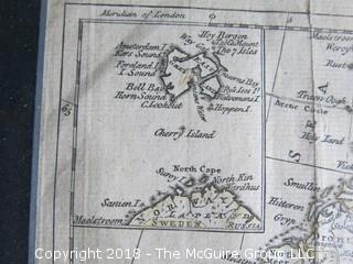 Historical map of Sweden, Denmark, Norway and Finland; by T. Kitchin*; circa early 18th c; image size 7 1/2 x 9"

* Thomas Kitchin (1718–1784) was an English engraver and cartographer, who became hydrographer to the king. 