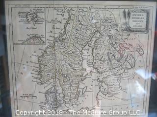 Historical map of Sweden, Denmark, Norway and Finland; by T. Kitchin*; circa early 18th c; image size 7 1/2 x 9"

* Thomas Kitchin (1718–1784) was an English engraver and cartographer, who became hydrographer to the king. 