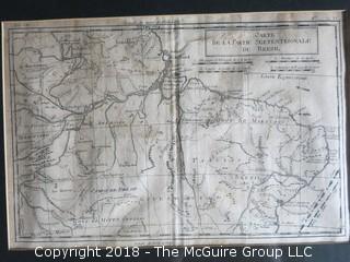 Historical map: Carte de la Partie du Bresil: Septrionale; circa late 18th c; Image Size 9 x 12"
