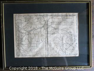 Historical map: Carte de la Partie du Bresil: Septrionale; circa late 18th c; Image Size 9 x 12"
