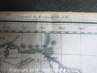 Historical map of South America:  Amerique Meridionale Pour Servir a la Geographie de la Science de l'Histoire; 1804; drawn by D.L. Contant; engraved by Tardieu l'Aine; Image Size 12 x 12"