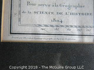 Historical map of South America:  Amerique Meridionale Pour Servir a la Geographie de la Science de l'Histoire; 1804; drawn by D.L. Contant; engraved by Tardieu l'Aine; Image Size 12 x 12"