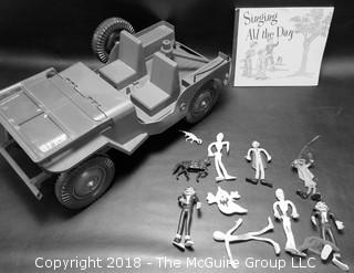 Collection including GI Joe {photos were taken in black and white by mistake)