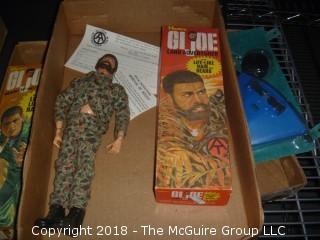 Two vintage G I Joe's WITH ORIGINAL BOXES. Plus extras LOOK!!!