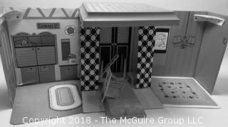 1968 Barbie playhouse {photos were taken in black and white by mistake)