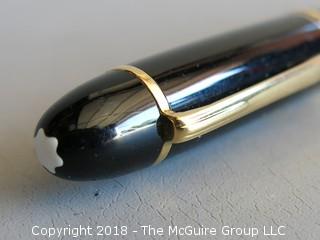 Vintage Mont Blanc Meisterstruck fountain pen, #4810 14k gold nib, needs new piston