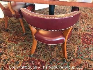 (20) St. Timothy Club Chairs - 2 bar (photos shows 3); 18 arm 

{IF YOU DESIRE ALL 80 CHAIRS, BID IN LOT 5.  IF THE PRICE PER PIECE IS GREATER THAN LOTS 1-4, THE HIGH BIDDER IN LOT 5 WILL TAKE ALL}