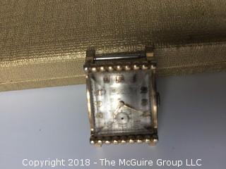 Group of 8 Watches Including Lord Elgin, Bucherer, Gruen, Faux Cartier, Bulova