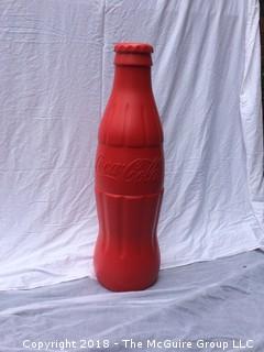 3.5-Foot Tall Plastic Coke Can Advertising 