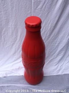 3.5-Foot Tall Plastic Coke Can Advertising 