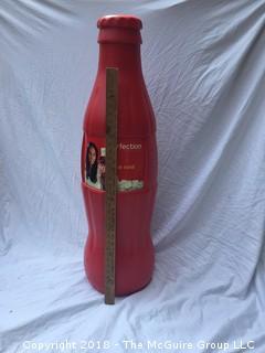 3.5-Foot Tall Plastic Coke Can Advertising 