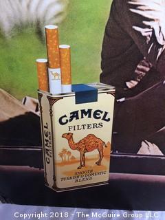 1980s Camel Cigarette Advertising Cardboard