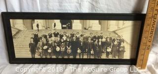 1920 Photograph of High School Class on US Capitol Steps