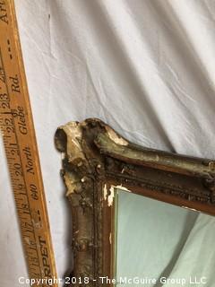 Mirror in Old Gesso Frame