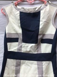 Karen Millen New with Tags Size 6 Graphic Block Sleeveless Dress