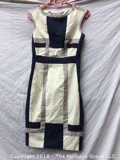 Karen Millen New with Tags Size 6 Graphic Block Sleeveless Dress