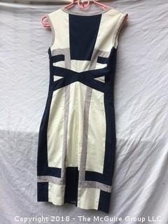 Karen Millen New with Tags Size 6 Graphic Block Sleeveless Dress