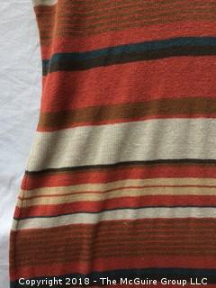 Emanuel Ungaro Striped Knit Dress Size Large Petit