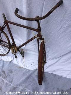 1940s/1950s Automoto Bicycle as Shown with Missing Parts