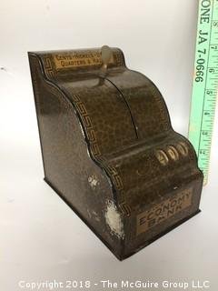 Early 1900s Charles Shonk Co. Pressed Steel Economy Bank