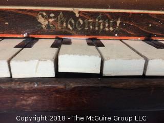 Vintage Working Schoenhut Piano