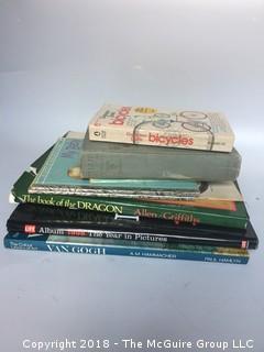 Collection of Books Including 1921 ABC Book, Golden Books, and Tillie: A Mennonite Maid