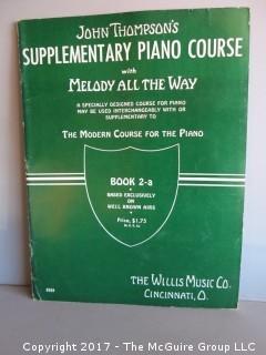 Collection of Sheet Music.  See all the photos