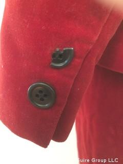 Red Velvet Neiman-Marcus Woman's Suit, Skirt and Jacket