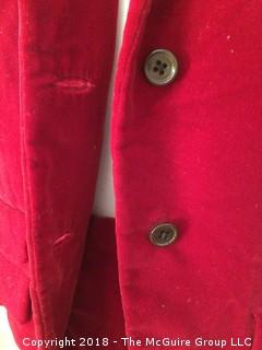 Red Velvet Neiman-Marcus Woman's Suit, Skirt and Jacket