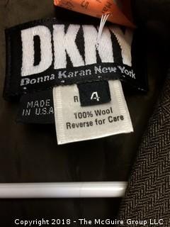 DKNY Wool Pants Suit and Jacket, Size 6 Jacket, Size 4 pants