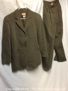 DKNY Wool Pants Suit and Jacket, Size 6 Jacket, Size 4 pants