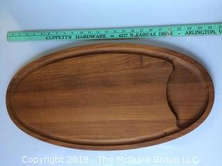 MCM Oval Dansk Cheese Board